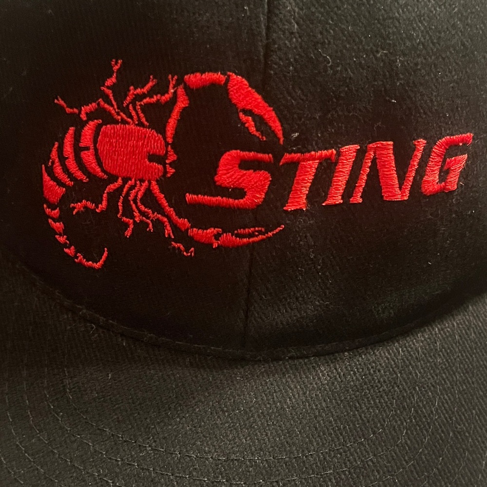 Vintage Wrestling WCW nWo Sting Embroidered Snapback Hat Rare Wrestling History!